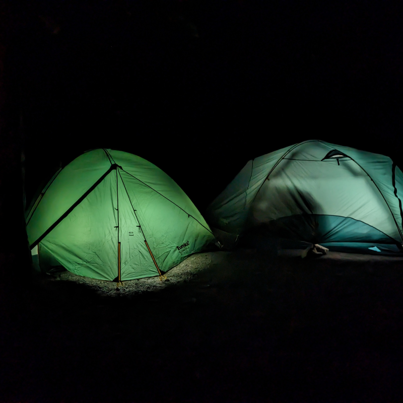 Camping in Bon Echo