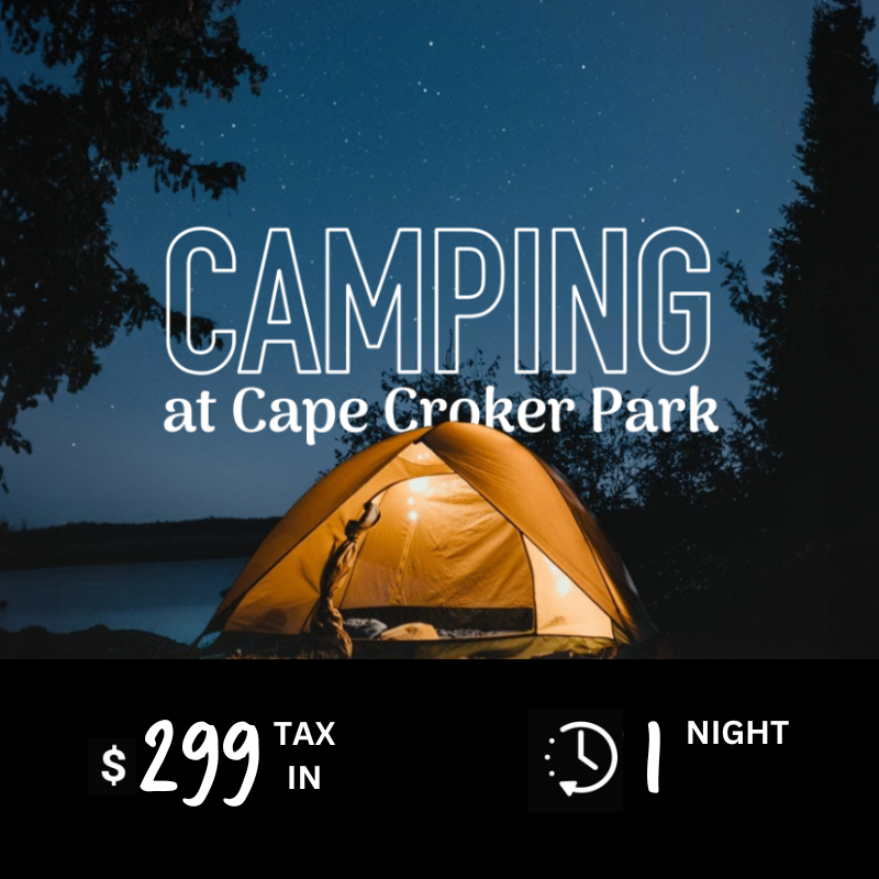 Camping in Cape Croker
