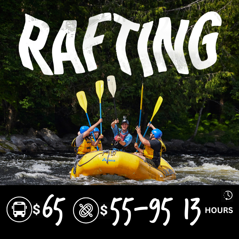 River Rafting Bus Madawaska River Rafting Adventure | White Water Wednesdays – Northbound ...