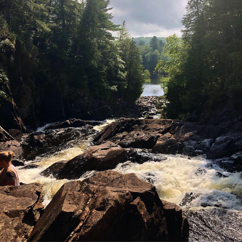 Algonquin Park + Ragged Falls (Hike & Canoe)