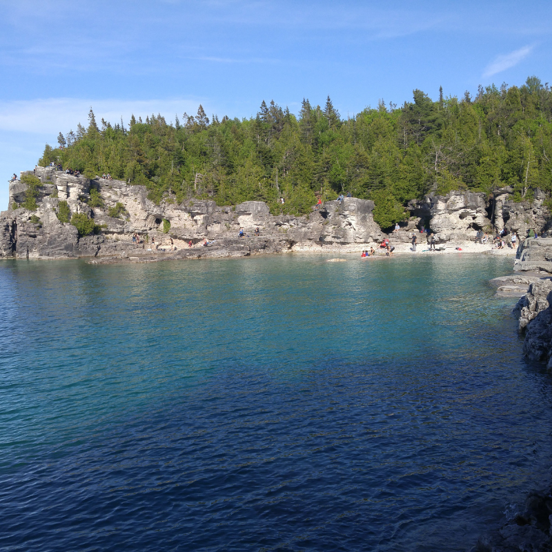 Camping in Bruce Peninsula