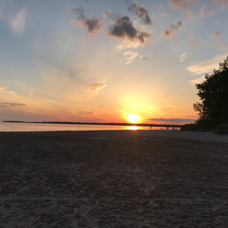 Camping in Sandbanks