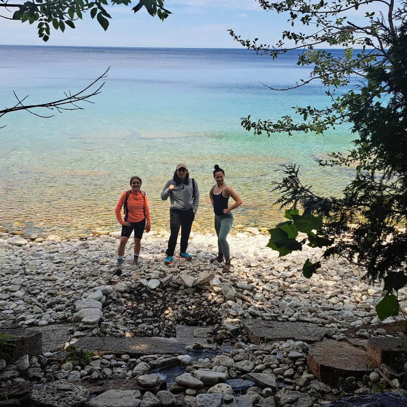 Camping in Bruce Peninsula