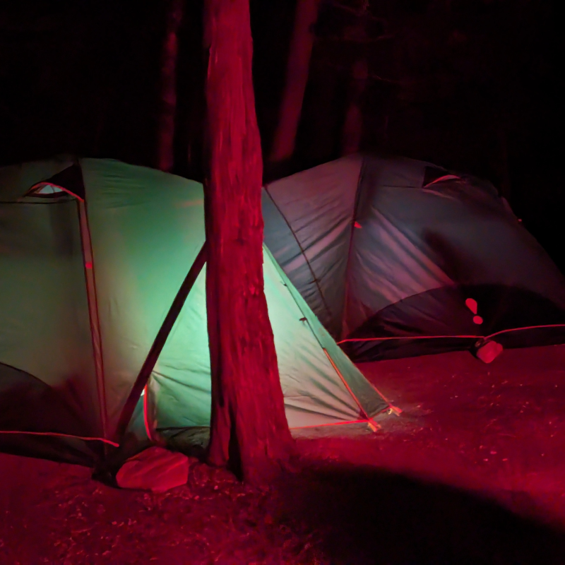 Camping in Algonquin park
