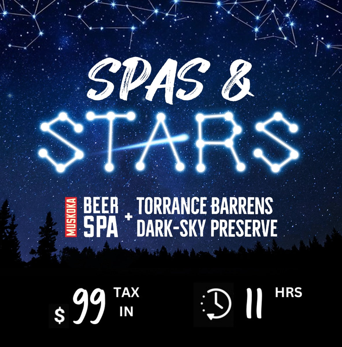 Spas and Stars in Muskoka